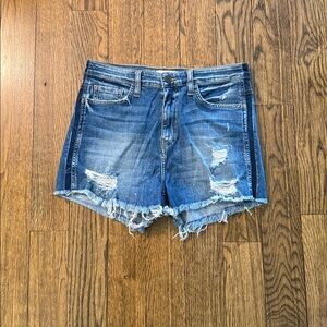Flying Monkey Size 28 distressed denim shorts EUC